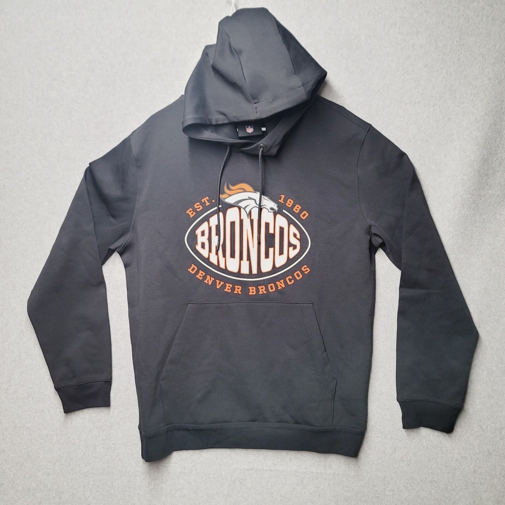 Denver Broncos X Hugo Boss NFL Touchback Tri-Blend Pullover‎ Hoodie Mens Size XL